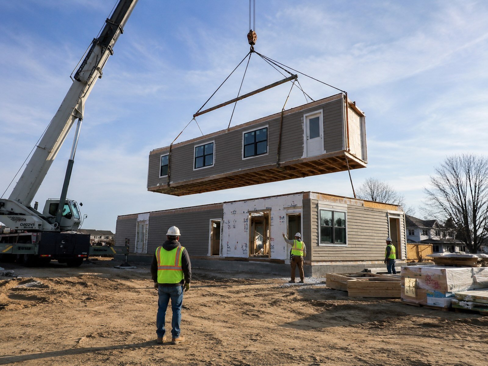 Construction and module set