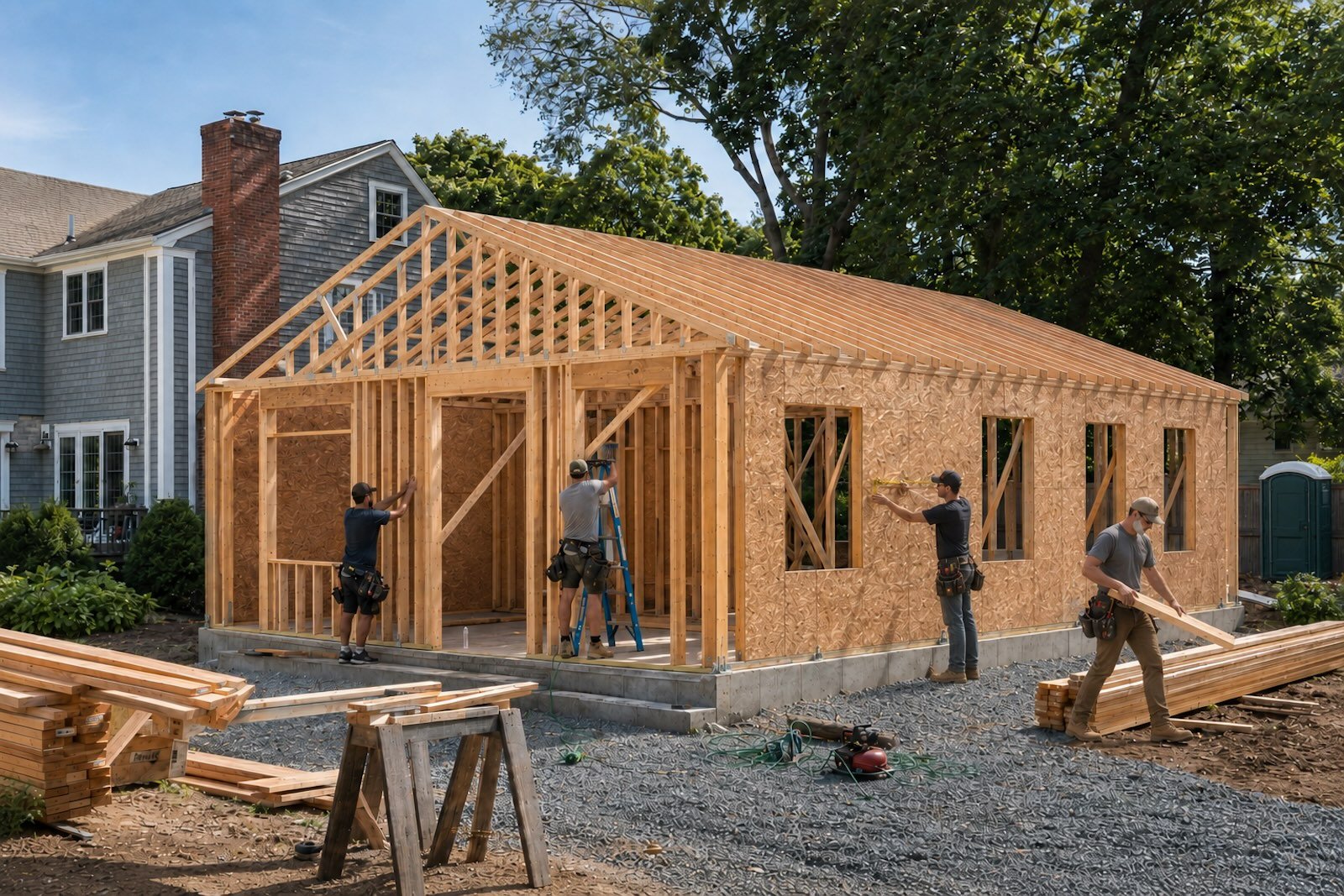 Permitting and framing